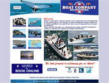 Tablet Screenshot of boatcompany.co.za